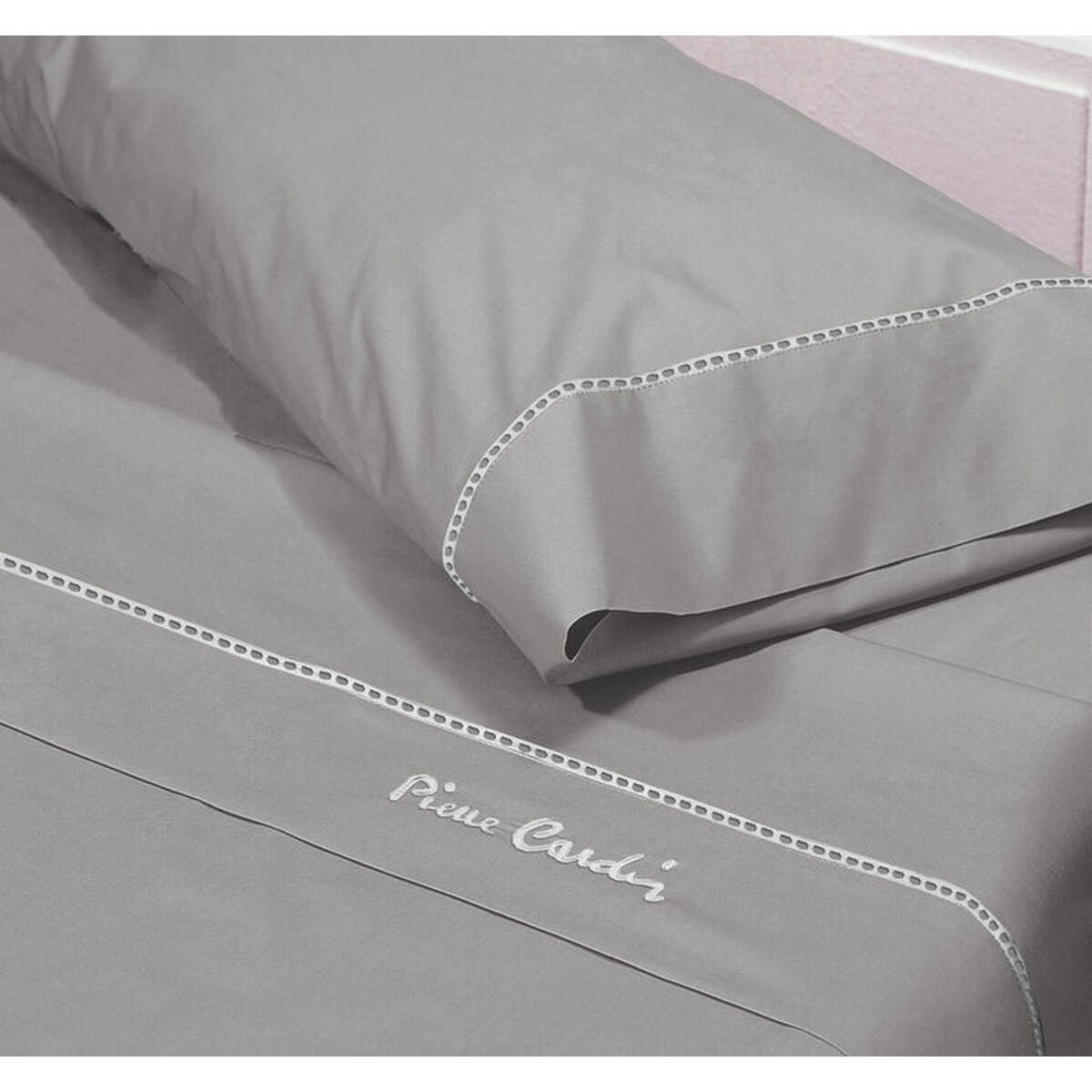 Set beddengoed Pierre Cardin ARCADIA Grijs Bed van 105